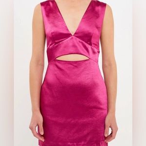 NWT Endless Rose Mini Cut-out Dress